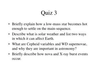 Quiz 3