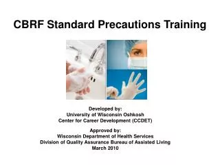 CBRF Standard Precautions Training