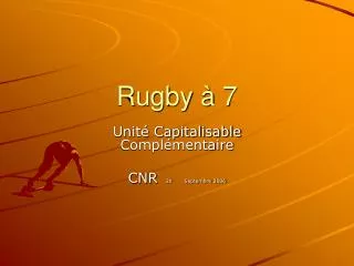 rugby 7