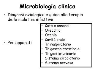 microbiologia clinica
