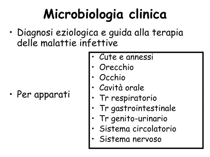 microbiologia clinica