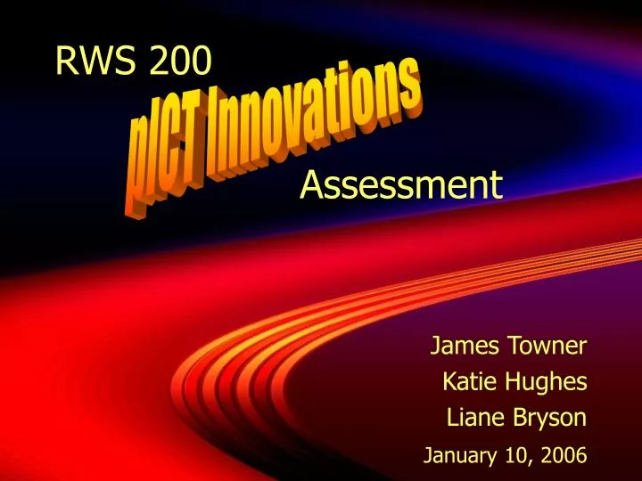 rws 200 assessment