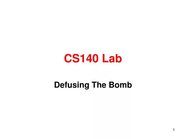 cs140 lab