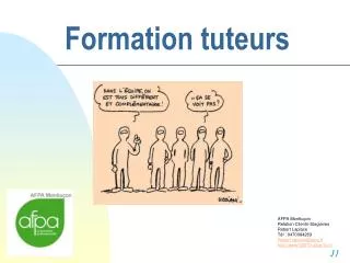 Formation tuteurs