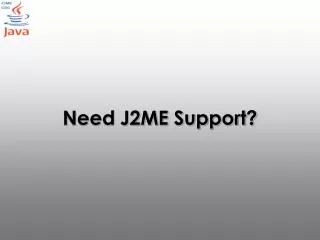 J2ME Application Development