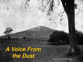 A Voice From the Dust