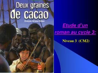 etude d un roman au cycle 3