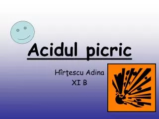 acidul picric