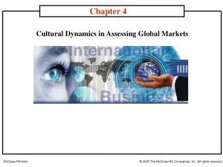 Cultural Dynamics in Assessing Global Markets