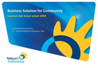 Business Solution for Community