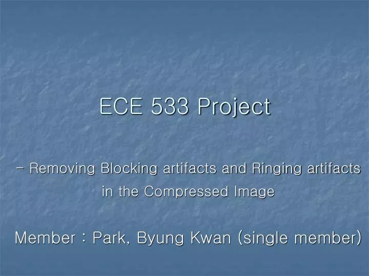 ece 533 project