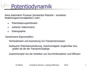 potentiodynamik