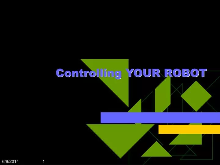 controlling your robot