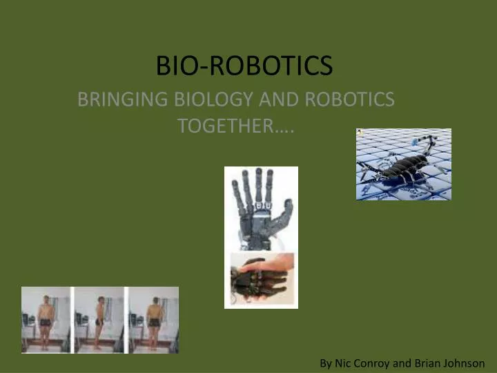 bio robotics