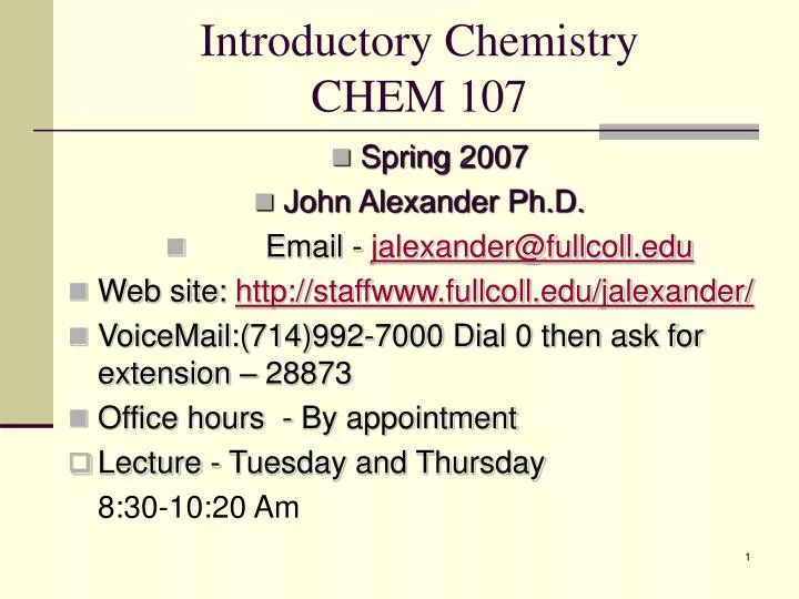 introductory chemistry chem 107