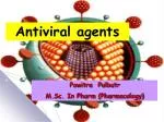 Antiviral agents - slide 1
