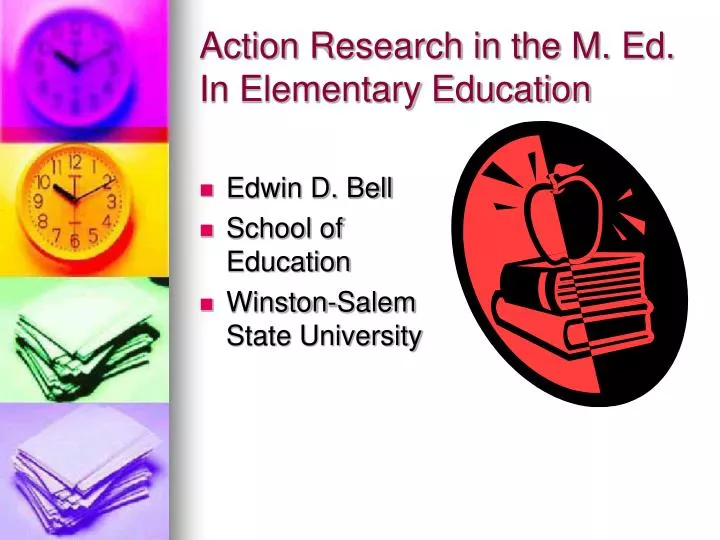 action research in the m ed in elementary education