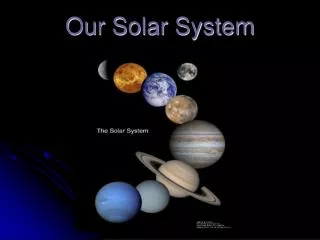 Our Solar System