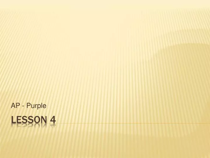 ap purple