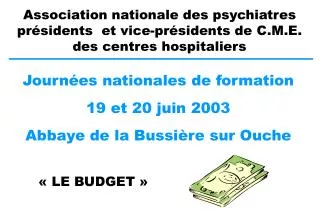 journ es nationales de formation 19 et 20 juin 2003 abbaye de la bussi re sur ouche