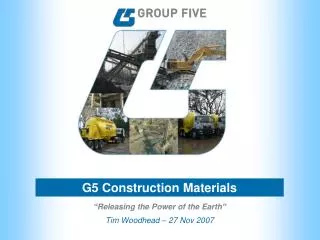 G5 Construction Materials