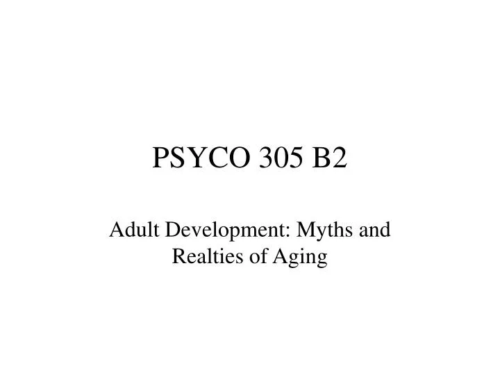 psyco 305 b2