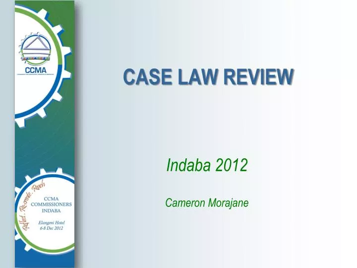 case law review