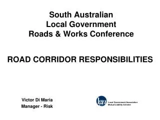 South Australian Local Government Roads &amp; Works Conference
