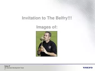 Invitation to The Belfry!!! Images of: