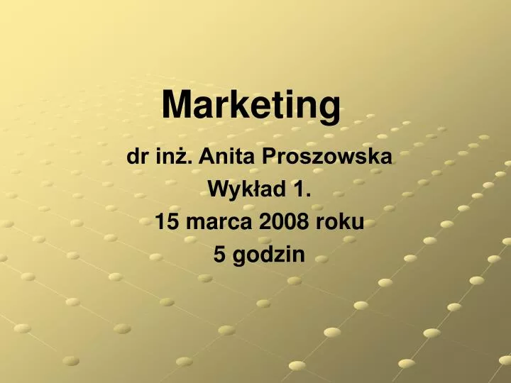 marketing