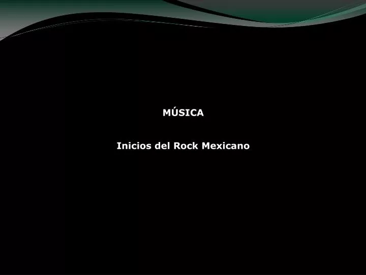 m sica inicios del rock mexicano