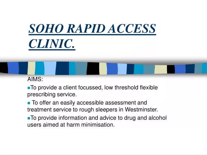 soho rapid access clinic