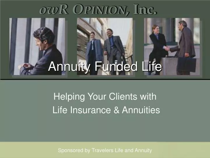 annuity funded life