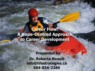 Career Flow: A Hope-Centred Approach to Career Development