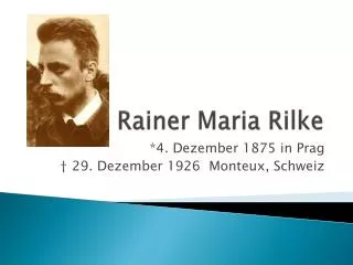 Rainer Maria Rilke