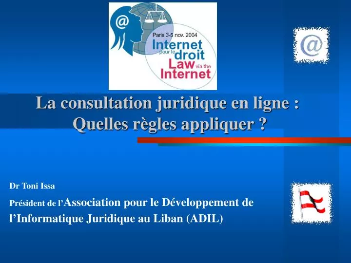 la consultation juridique en ligne quelles r gles appliquer