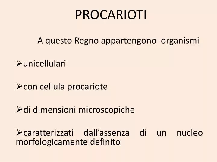 procarioti