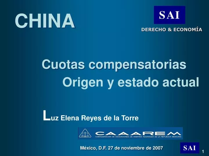 china cuotas compensatorias