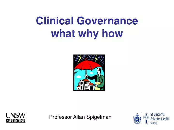 clinical governance what why how
