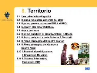 8 territorio