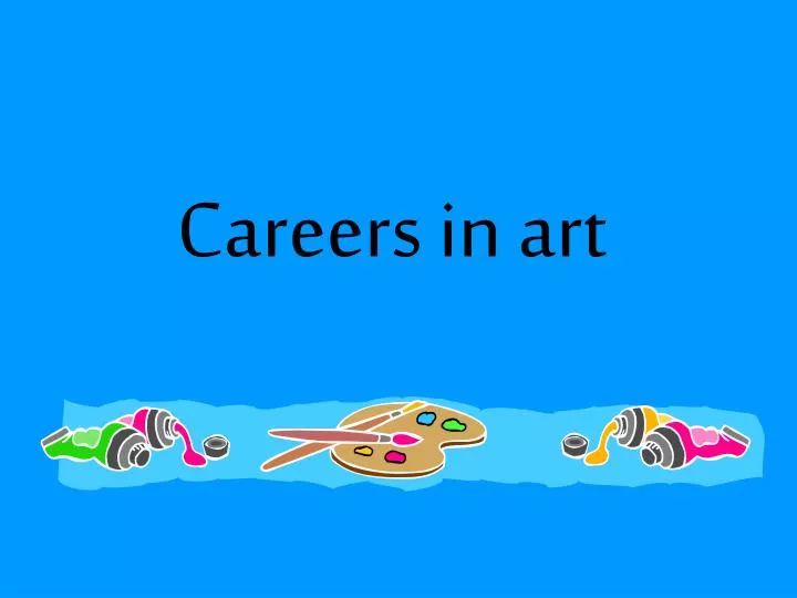 careers in art
