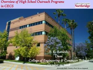 Overview of High School Outreach Programs in CECS