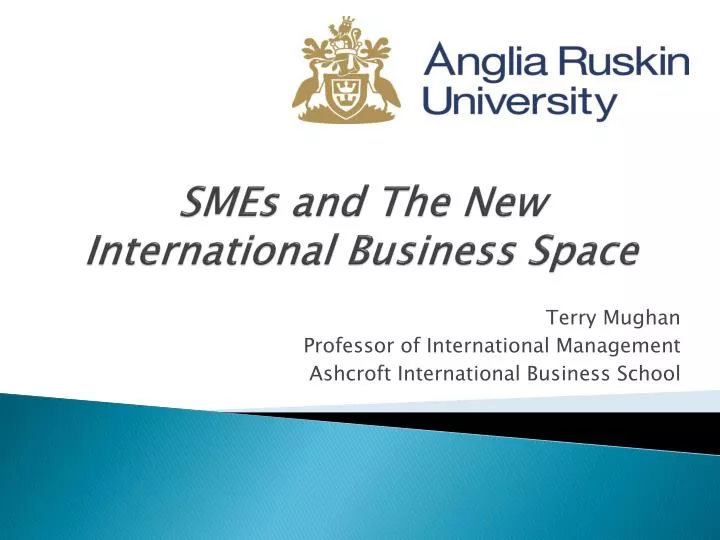 smes and the new international business space