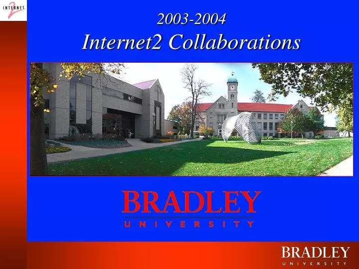 2003 2004 internet2 collaborations