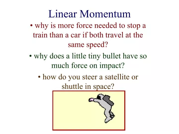 linear momentum