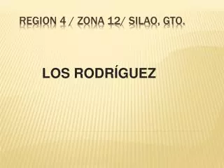 los rodr guez