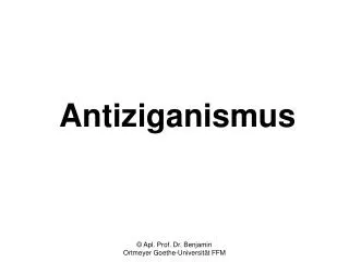 antiziganismus