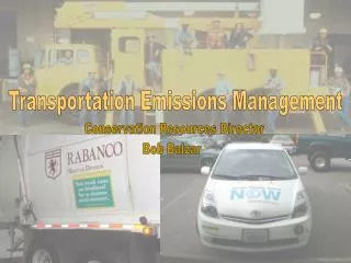 Transportation Emissions Management