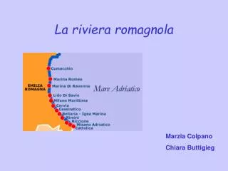 La riviera romagnola