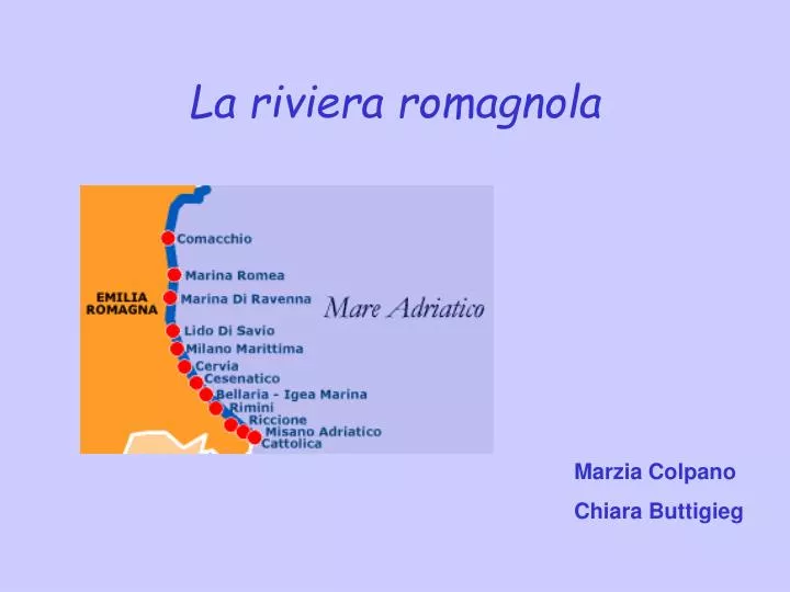 la riviera romagnola